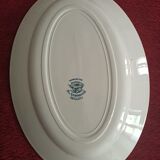 Ancient porcelain dish " Terre de Fer -Moulin des Loups " carnation models.