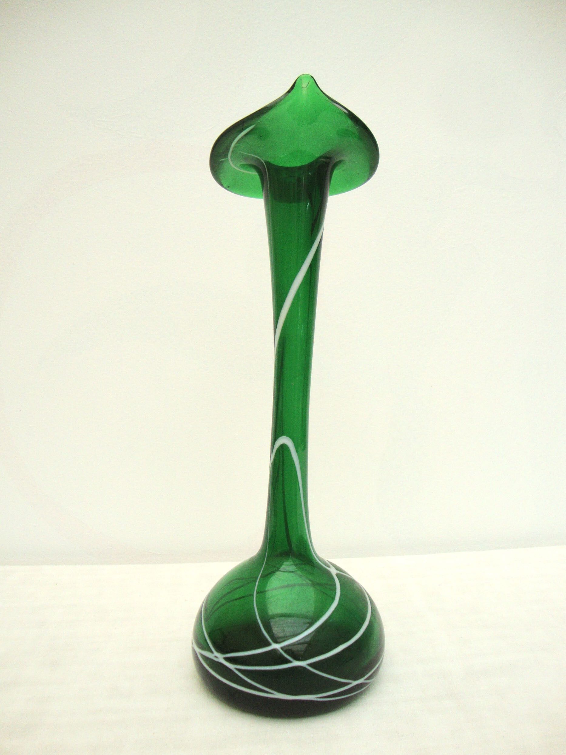 Blown glass vase