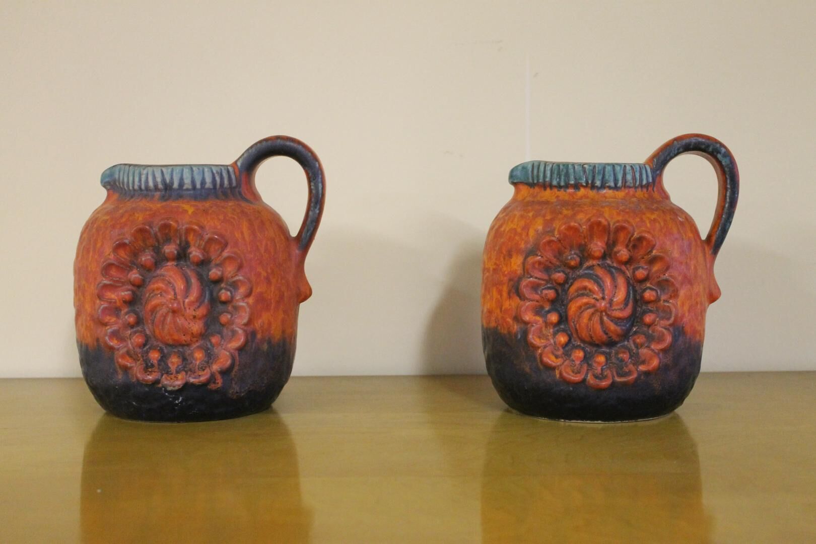 Pair of 1960s ceramic vase