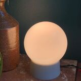 Lampe à poser opaline