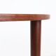 Round Winge Møbler “No. 31” teak coffee table / Mid-century Danish modern design / 1960s