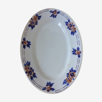 Porcelain serving dish late 19th early 20th