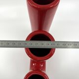 3-necked ceramic vase • space age • Italy • Circa 60/70