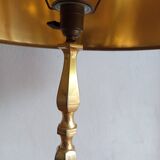 Vintage brass and marble lamp