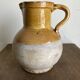 Pichet vase de campagne en terre vernissée 1960 Provence