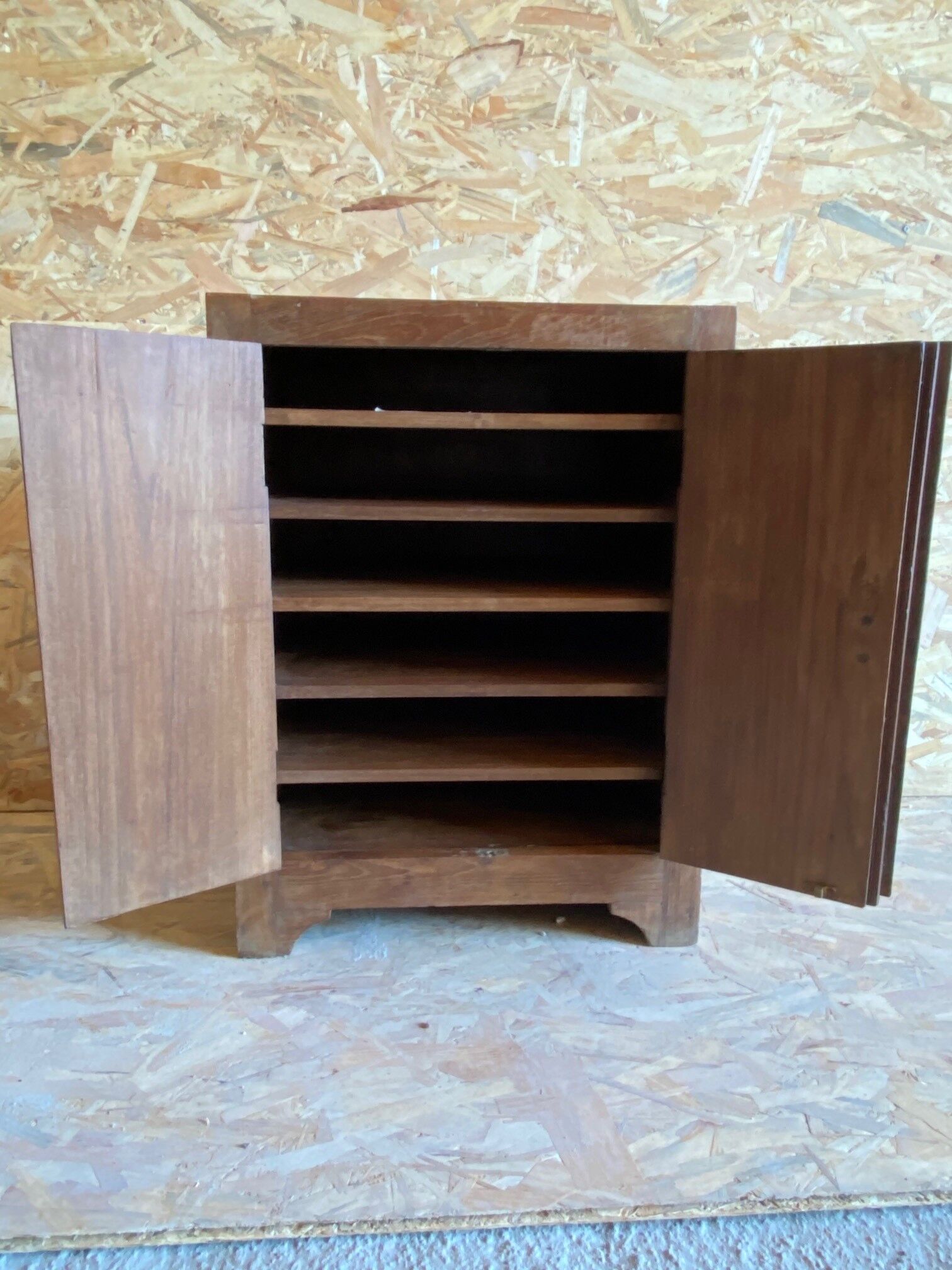 Low cabinet in old teak