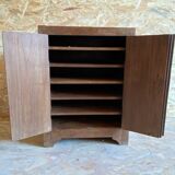 Armoire basse en teck ancien