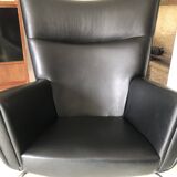 Fauteuil en cuir