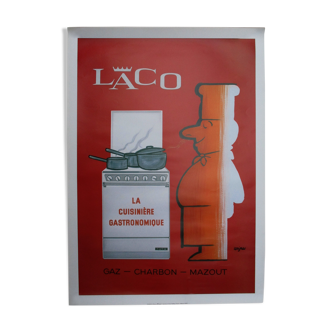 Affiche de savignac « laco »