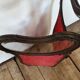 Paravent bois sculpté verre biseauté