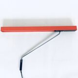 German design swing arm mounted desk lamp from AEG, 1970s