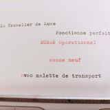 Olympia traveller orange luxury typewriter