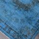 Blue Vintage Anatolian Floral Rug sku 2350