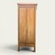 Antique patinated Parisian buffet with shell handles.