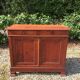 Vintage Parisian buffet in pitchpin with its top St Hubert.