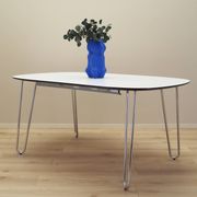 White table, Italian design, 1990s, production: Italy