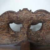 Antique German church console table, 19th century