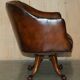 Fauteuil capitaine Chesterfield victorien restauré