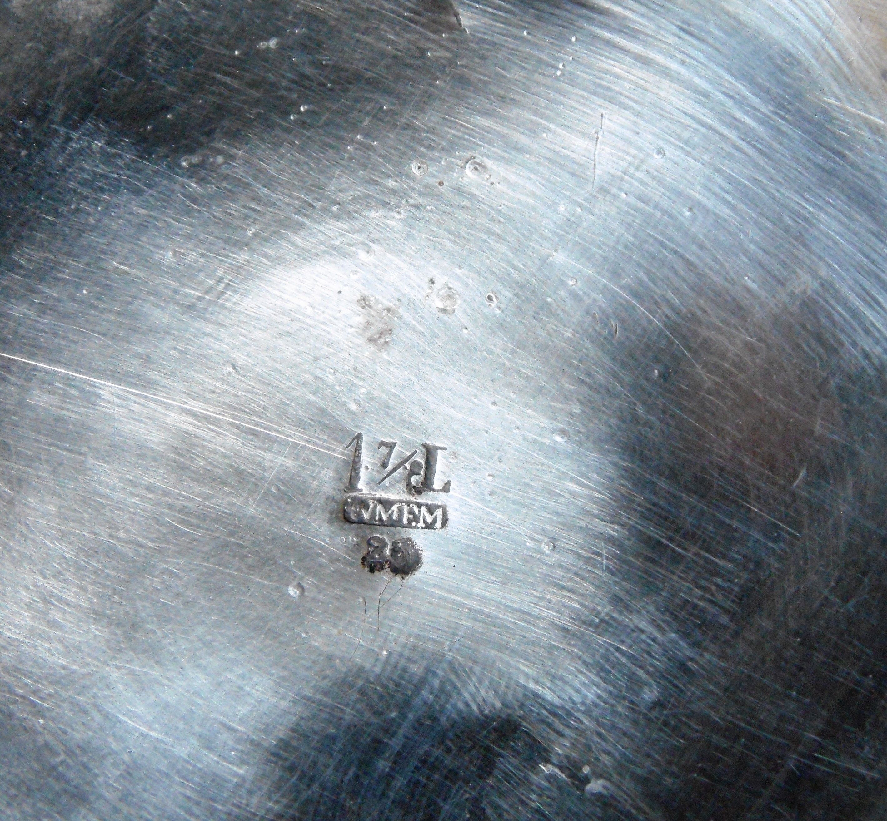 Old samovar silver metal wmfm germany