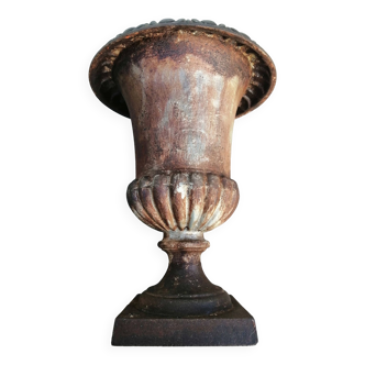 Vase médicis en fonte pechenard