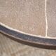 Coffee table signed Barrois, wood and stoneware table with plant decoration, France, interior decor.