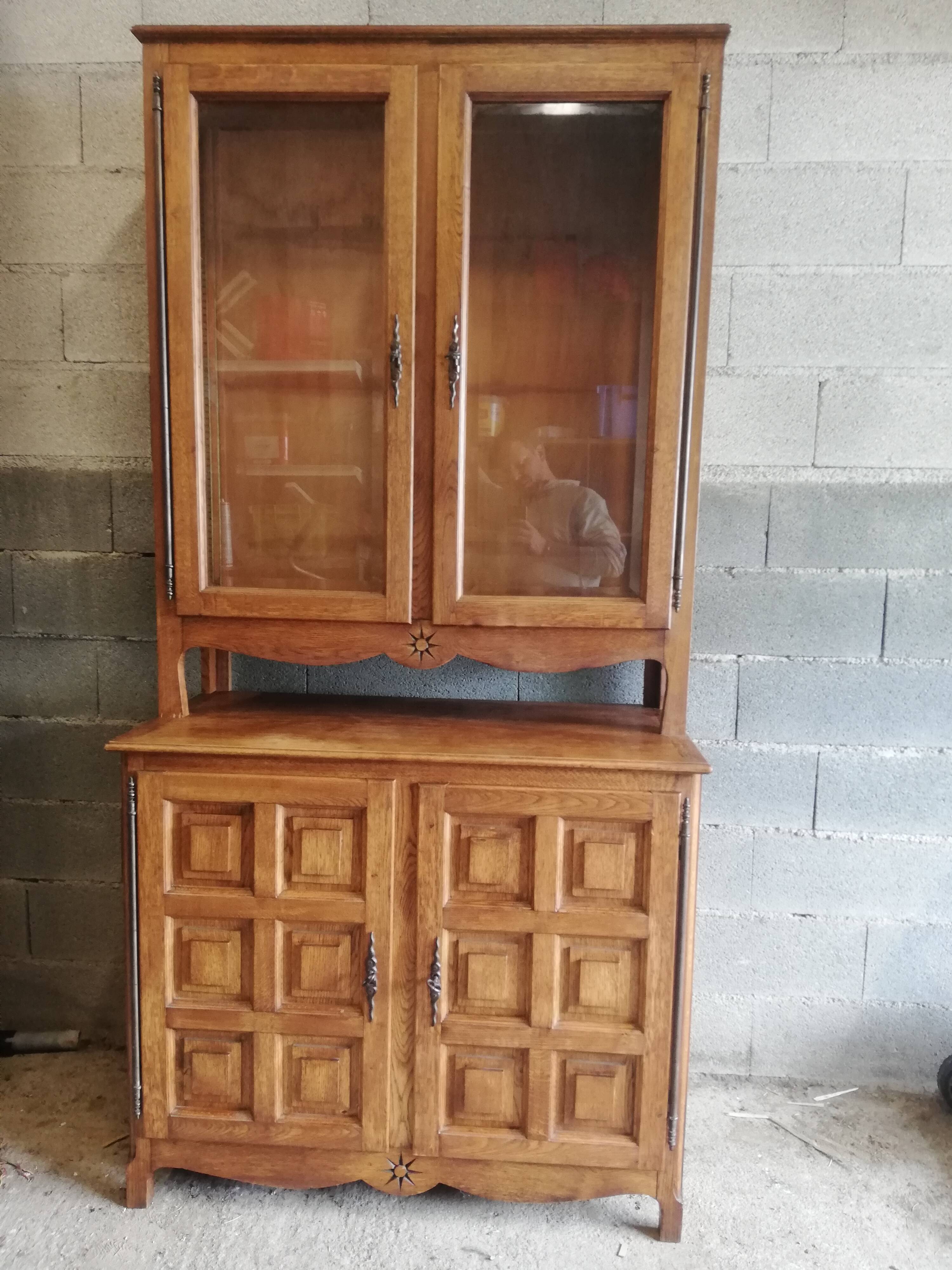 Vintage Art Deco dresser Solid wood