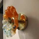 Murano flower wall light