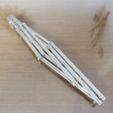 Extendable silver metal underside 40s 50s