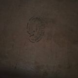 Oil on canvas moonlit landscape early 20th century