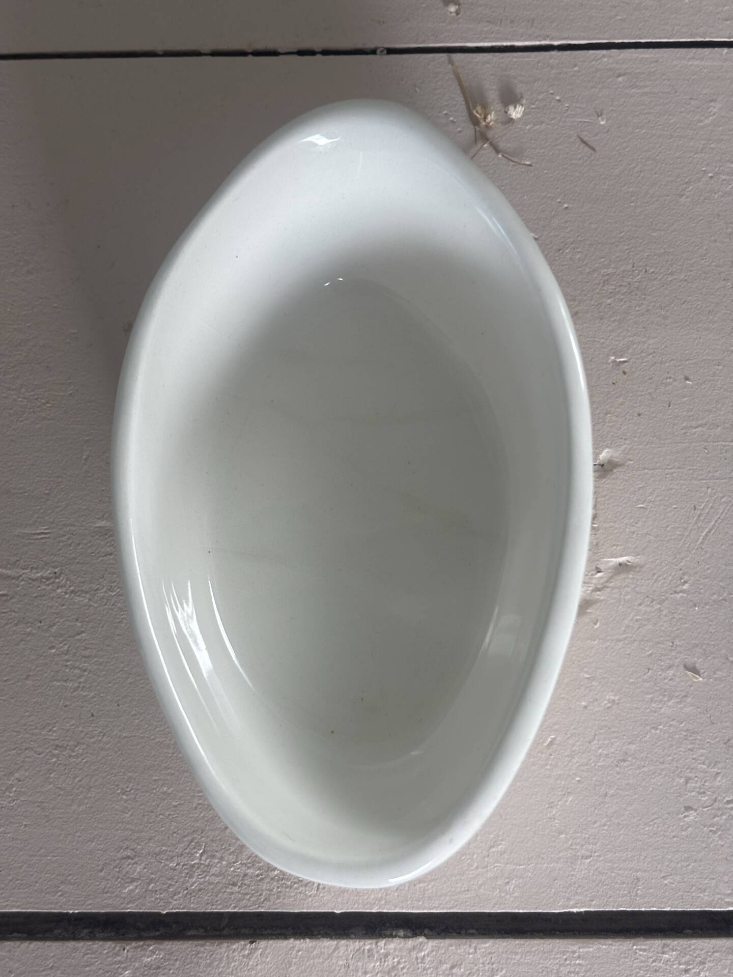 Small zoomorphic terrine, goose slipware, Michel Caugant
