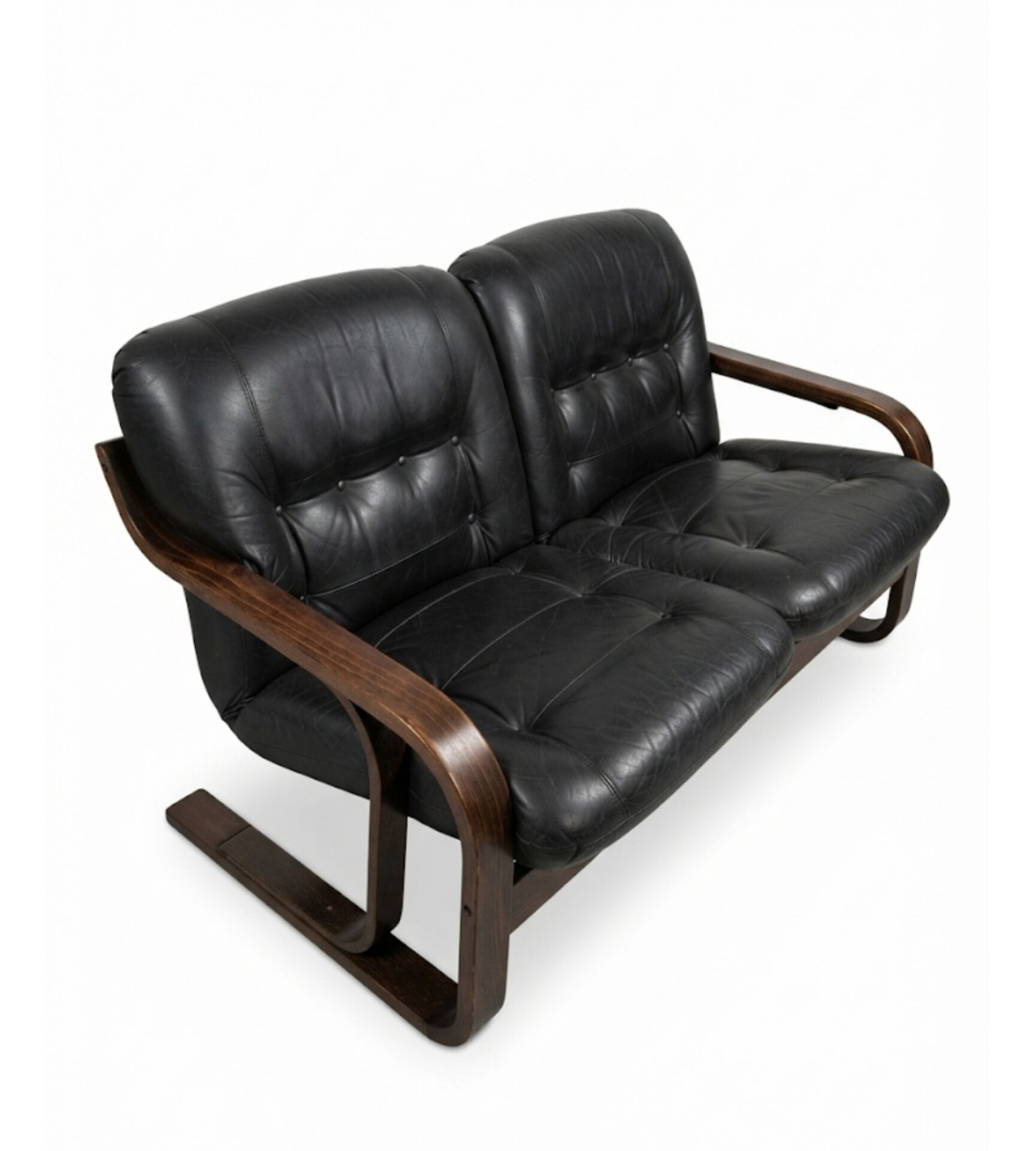 Vintage Scandinavian salon "La Boutique Danoise": Sofa, Armchair and