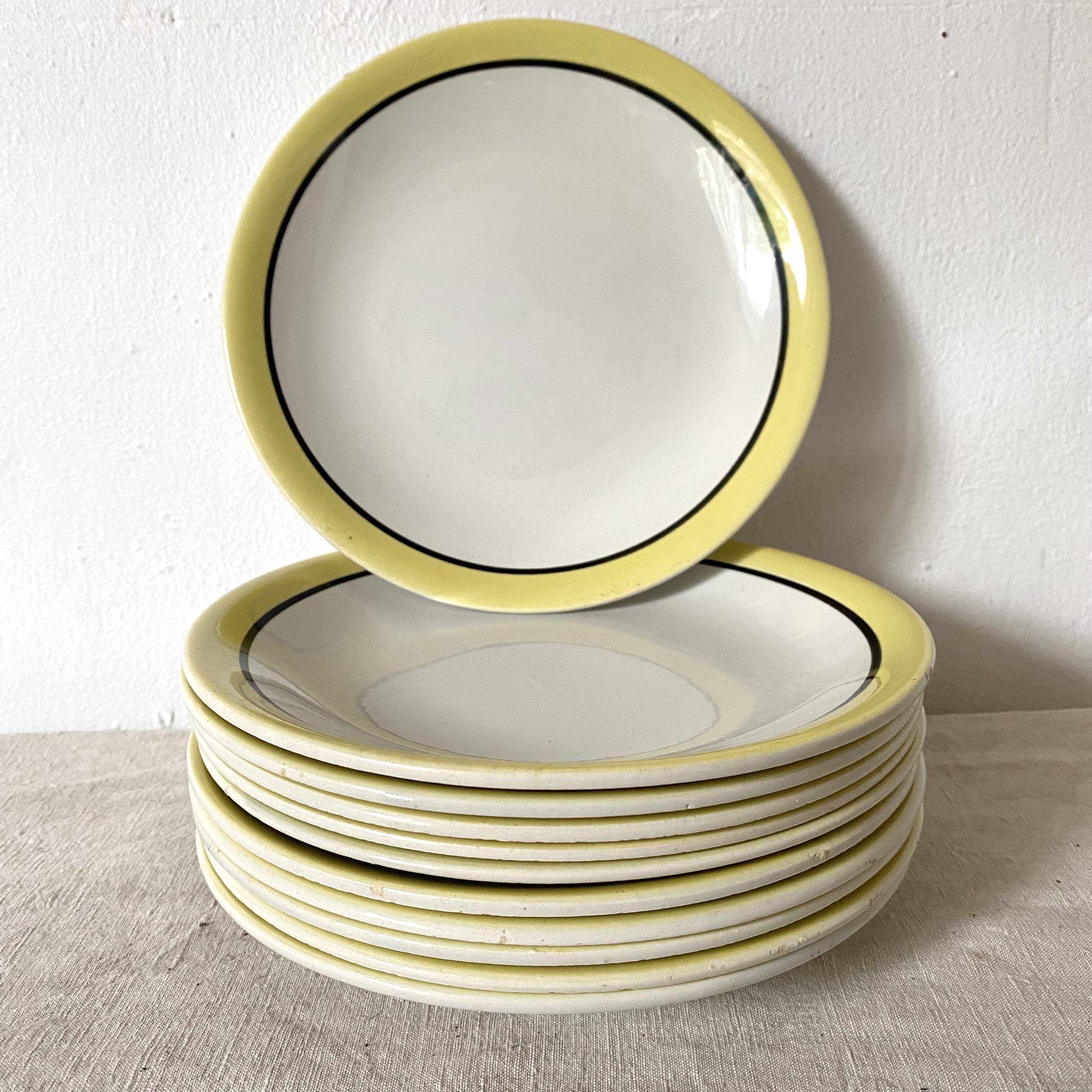 Dessert plates 50-60s