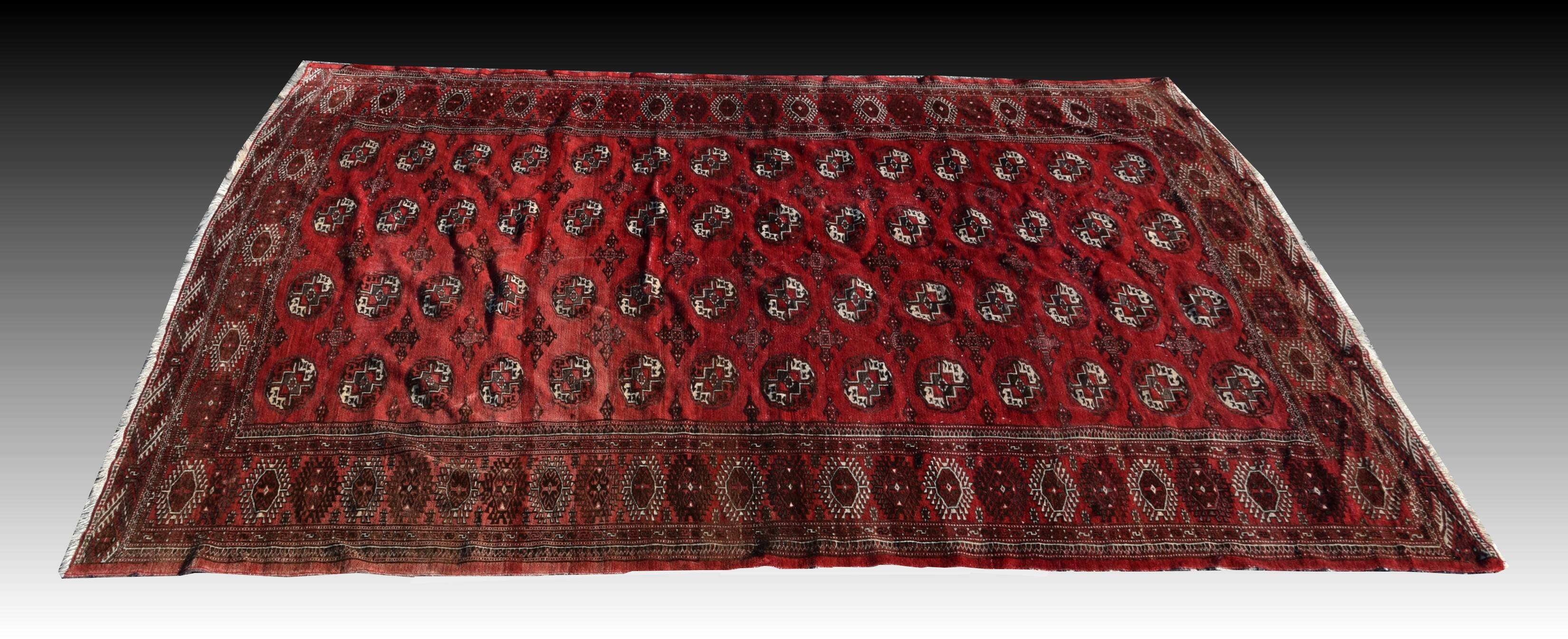 Tapis d'orient Boukhara Turkmène : 310 x 220 Cm