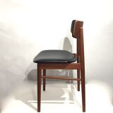 Series of 6 danish sax chairs