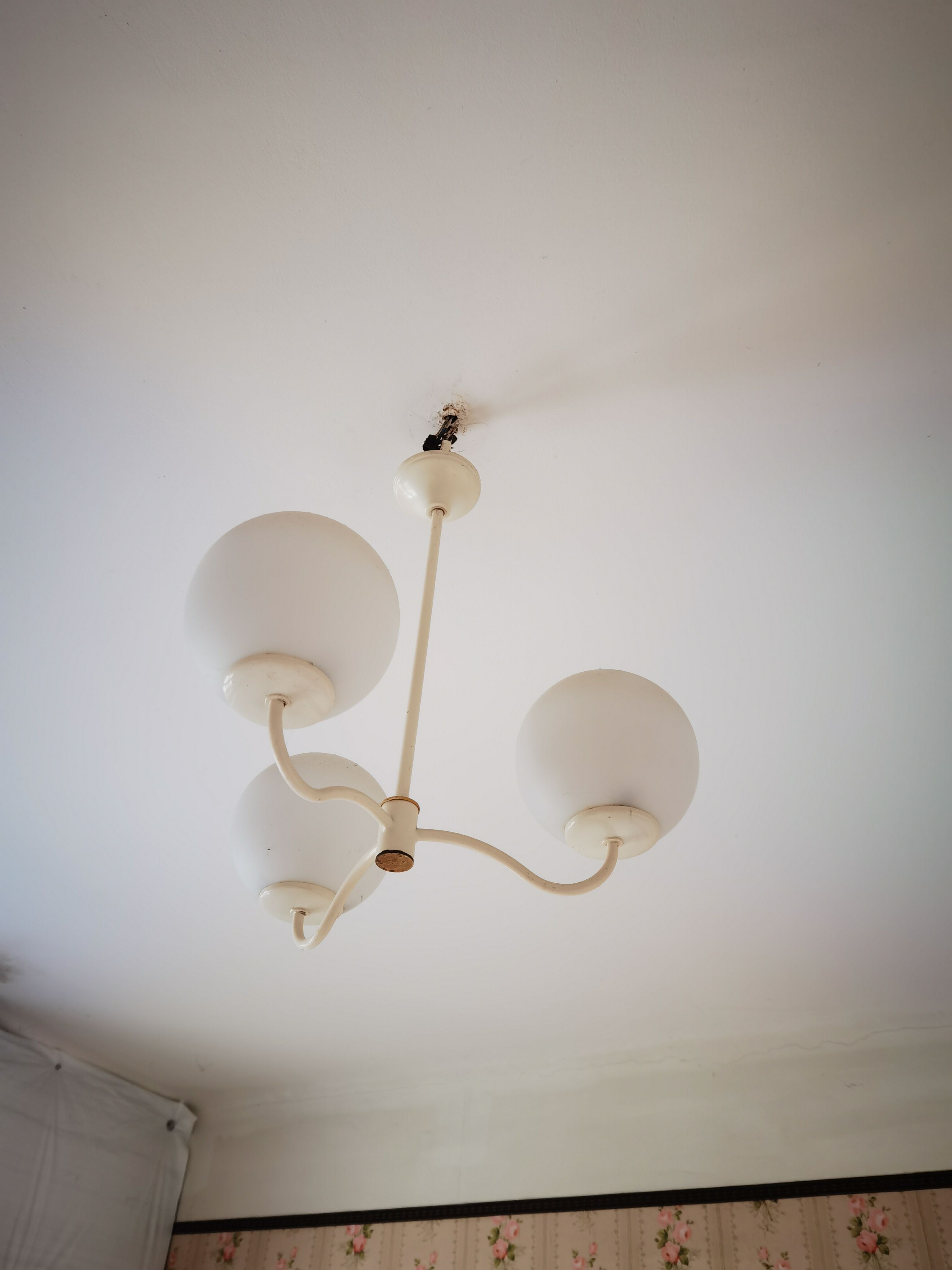 3-branch chandelier and wall lamp
