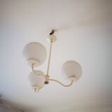 Lustre 3 branche et applique mural