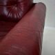 Pair of vintage leather armchairs , Czechoslovakia 1970s
