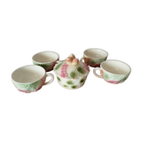 Salins les Bains slip set: cup and sugar bowl