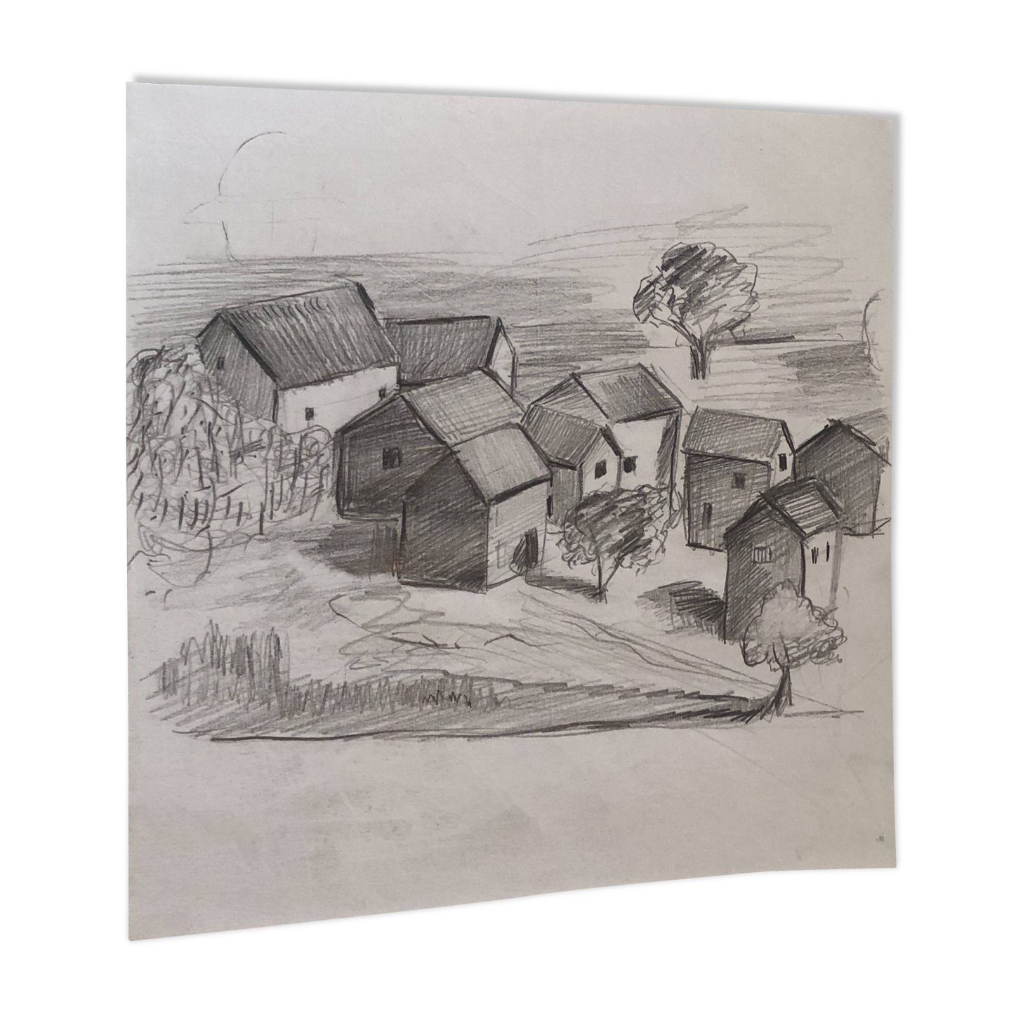 Illustration Malagasy Village