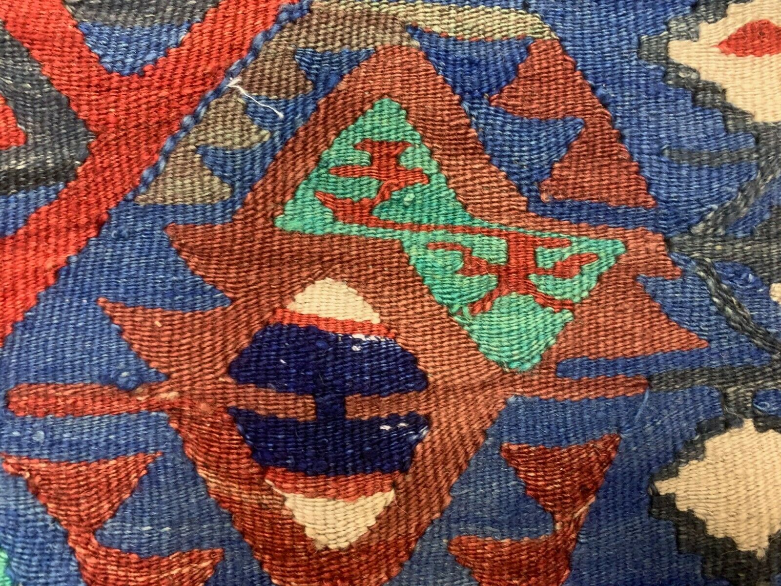 Turkish kilim rug 258x134 cm