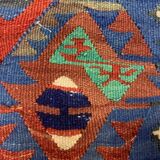 Turkish kilim rug 258x134 cm