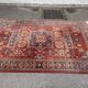 Burgundy wool Persian rug from Romania 200x300cm