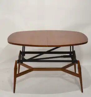 Table basse scandinave relevable smorrebrod