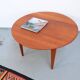 Table basse Wikkelso, teck, années 1960/70, Danemark