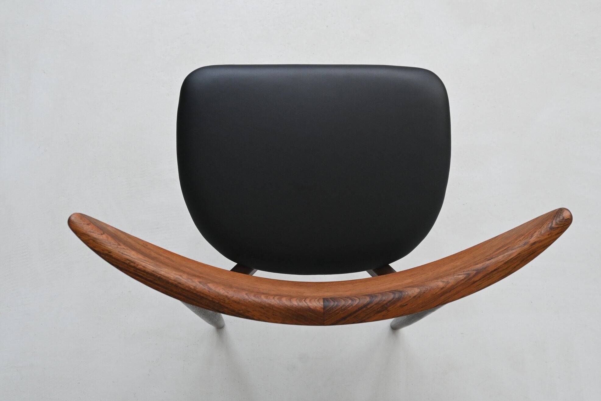 Harry Ostergaard set of eight dining chairs rosewood Randers Denmark 1960