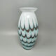 Vase de luxe fait main en verre de Murano des années 1960 par Ca dei Vetrai. Fabriqué en Italie.