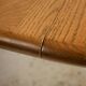 CJ Rosengaarden oak dining set, Set of 7