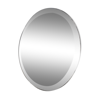Old round mirror 35cm