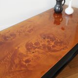 Elm magnifying glass coffee table
