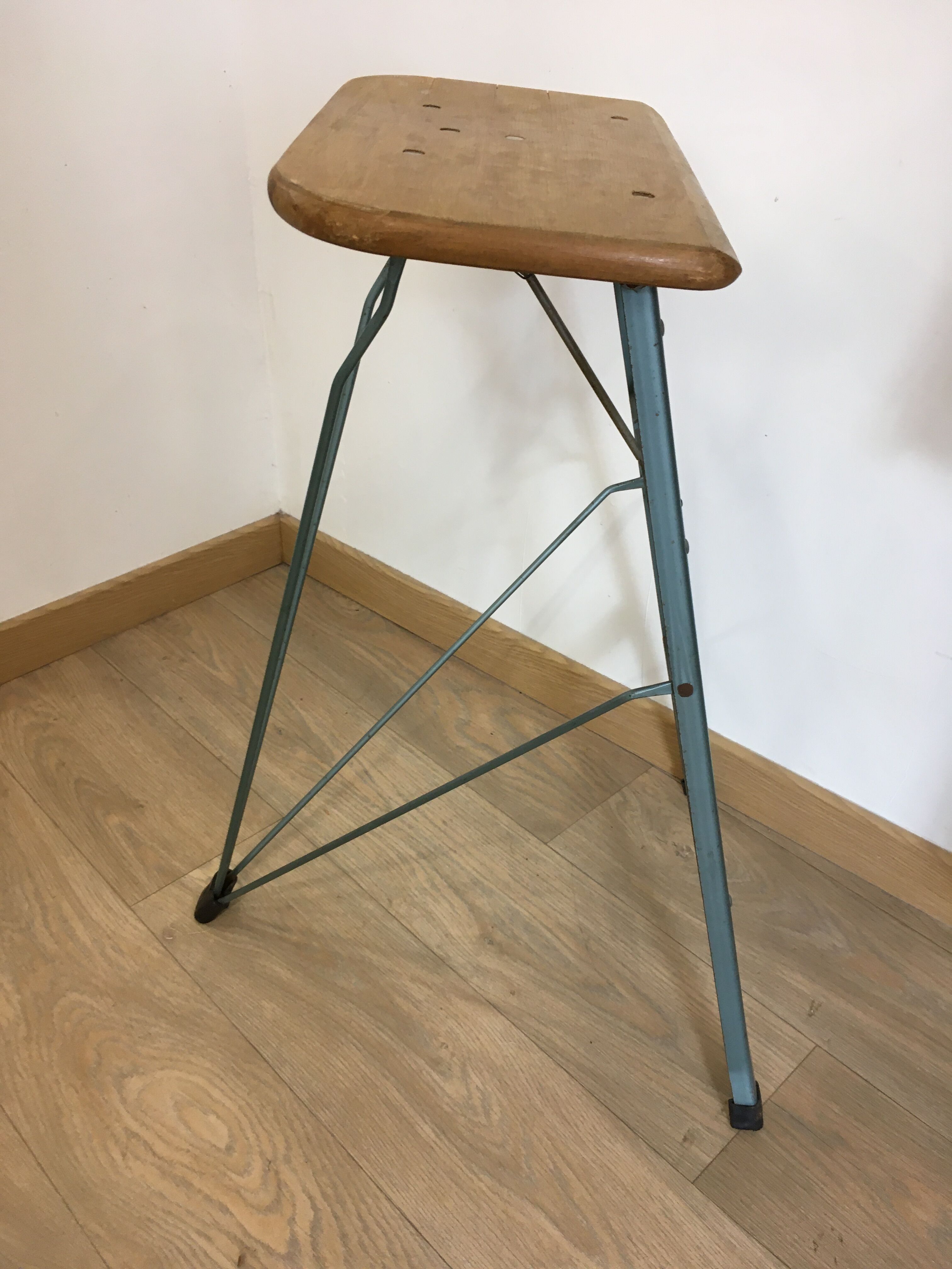 Wooden dragonfly stool